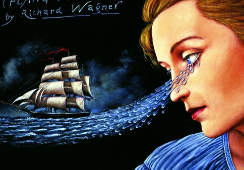 Plakaty Rafała Olbińskiego w "Galerii na płocie"