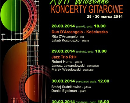 XVII Wiosenne Koncerty Gitarowe