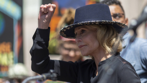 Mimo aresztowania Jane Fonda deklaruje ponowny udział w protestach