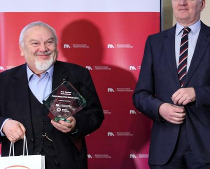Prof. Ryszard Tadeusiewicz Popularyzatorem Nauki 2018!