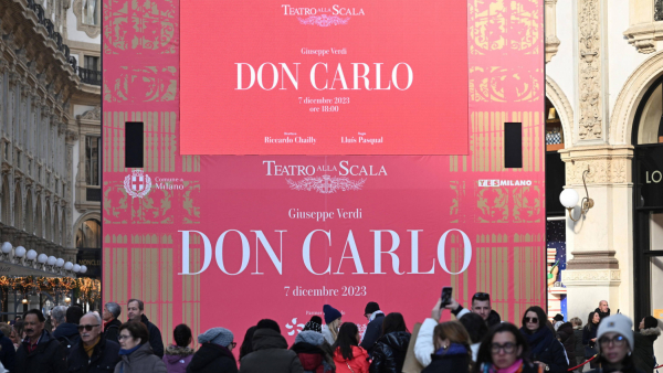 Premiera opery "Don Carlos" Verdiego w mediolańskiej La Scali: entuzjastyczna, 13-minutowa owacja