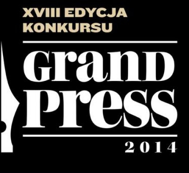 Rozdano nagrody Grand Press, Piotr Andrusieczko Dziennikarzem Roku 2014