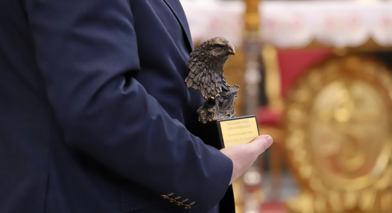 Prezydent Ukrainy laureatem nagrody Orła Jana Karskiego