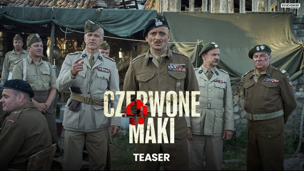 Opublikowano zwiastun „Czerwonych maków”, pierwszego polskiego filmu o bitwie o Monte Cassino