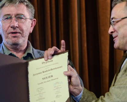 Jerzy Radziwiłowicz nagrodzony za tłumaczenia dzieł Moliera