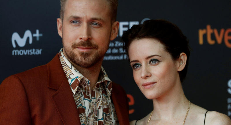 Ryan Gosling lubi pstrokate koszule...