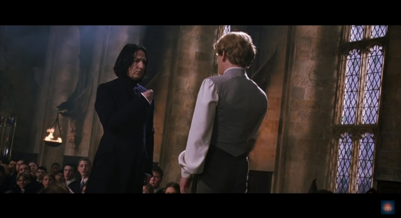 Wizard Duel: Severus Snape vs Gilderoy Lockhart | Harry Potter and the Chamber of Secrets