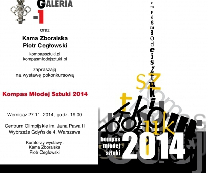 Kompas Młodej Sztuki 2014 czyli wystawa artystów przyszłości