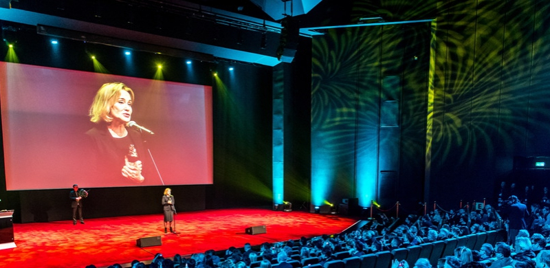 Jessica Lange na otwarciu wystawy swoich fotografii