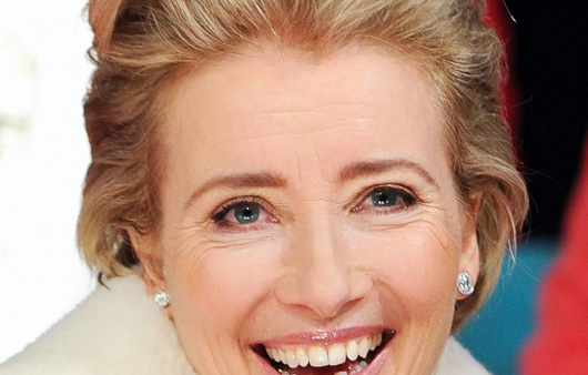 Emma Thompson na planie z Robertem Redfordem