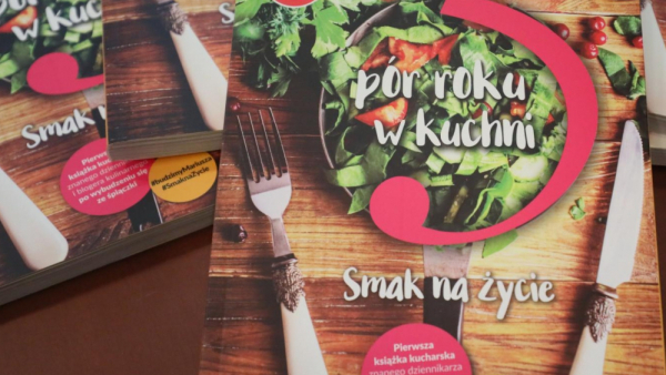 Pomóż Mariuszowi, kup książkę i zasmakuj 5 pór roku w kuchni