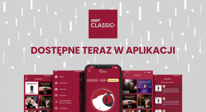 Nowa wersja aplikacji RMF Classic z dostępem do RMF Classic+