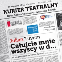 Śpiewająco o Tuwimie - nowy spektakl w Teatrze Roma