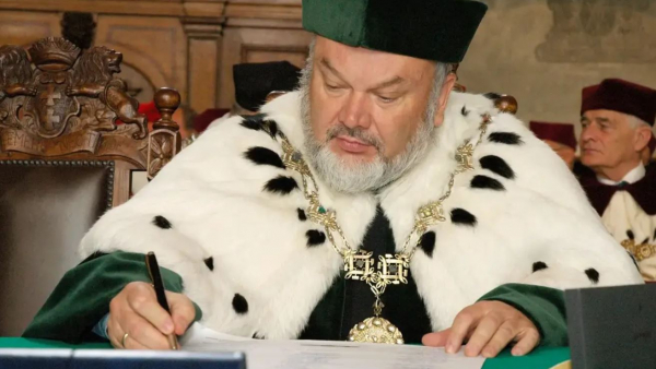 Uroczystość nadania tytułu Profesora Honorowego AGH prof. Ryszardowi Tadeusiewiczowi