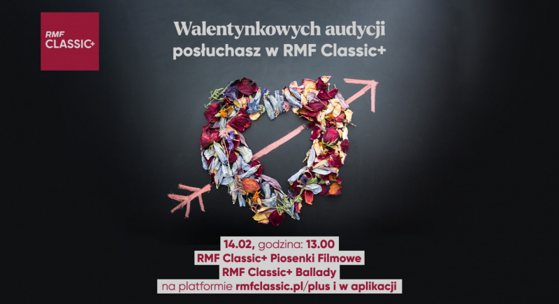 Z miłości do… muzyki, czyli walentynki z RMF Classic+