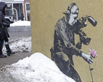 Banksy i jego "Wojna na ściany"