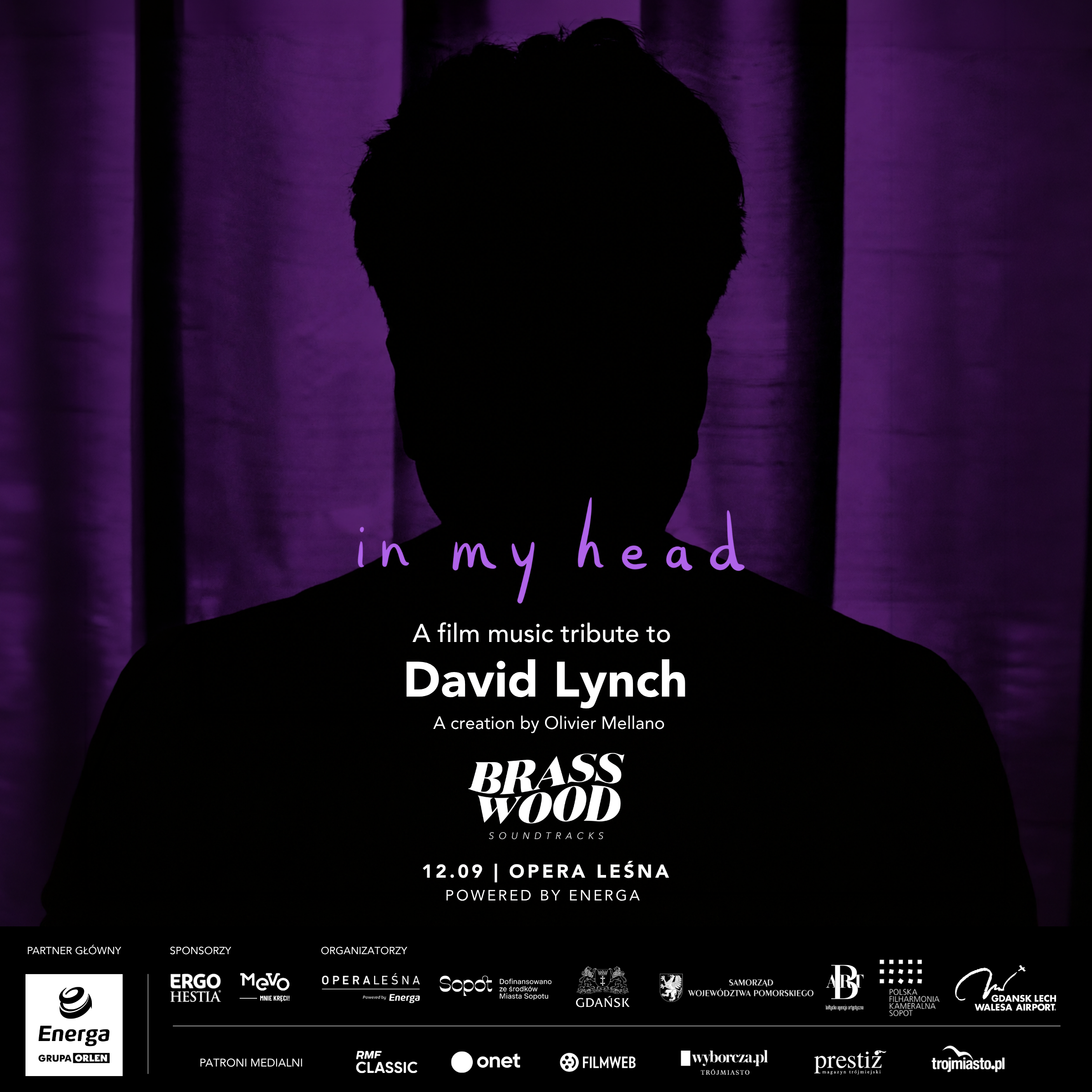 In My Head – Muzyczny hołd dla Davida Lyncha. Jedyny w Polsce oficjalny koncert autoryzowany przez rodzinę Lyncha tylko na Brasswood Soundtracks 2026