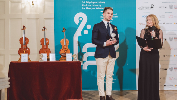 Polak zwycięzcą 14. Międzynarodowego Konkursu Lutniczego im. H. Wieniawskiego