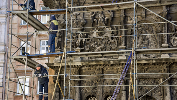 We Lwowie trwają prace nad zabezpieczeniem zabytkowej Kaplicy Boimów