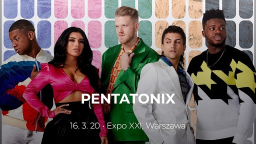 Koncert Pentatonix w hali EXPO XXI odwołany z powodu koronawirusa