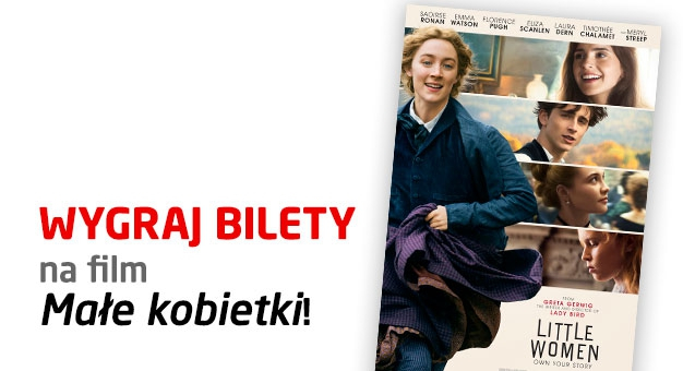 Mamy dla Was bilety na nominowany do Oscara film "Małe kobietki"!!! 