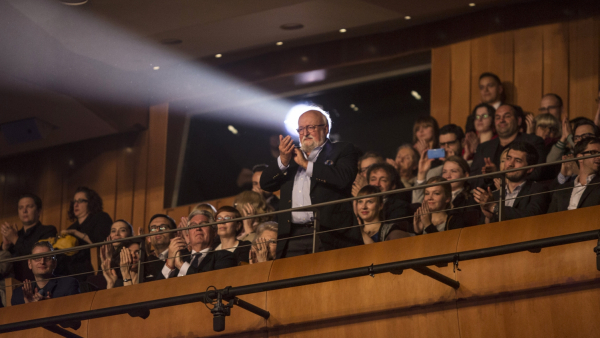 Sala Audytoryjna ICE Kraków imienia Krzysztofa Pendereckiego! Urodzinowy prezent dla kompozytora podczas 11. FMF