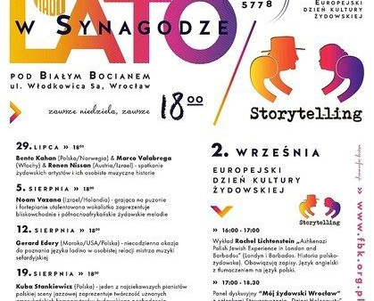 W niedzielę rozpoczyna się festiwal muzyczny Lato w Synagodze Pod Białym Bocianem