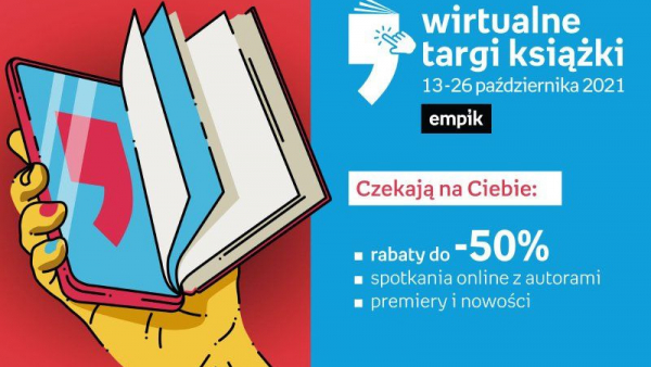 Bralczyk, Flanagan, Follett, Michaelides, Staroń, Miłoszewski, Maciąg i wielu innych na największych w Polsce Wirtualnych Targach Książki