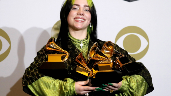 Billie Eilish triumfatorką 62. edycji nagród Grammy