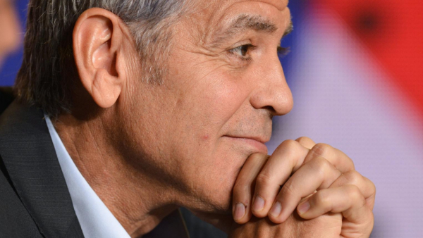 George Clooney jak święty Mikołaj