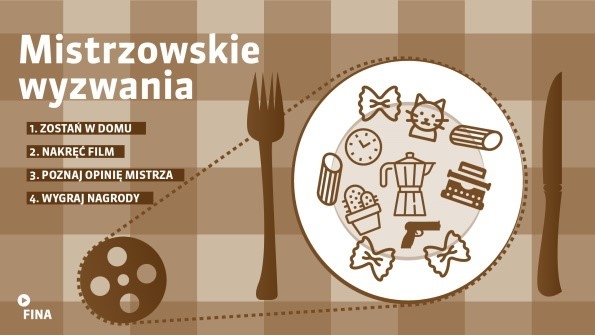 „Mistrzowskie wyzwania” – rusza domowy konkurs filmowy!