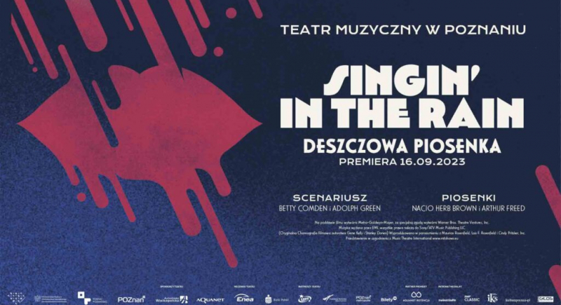 100 litrów deszczu na scenie - Teatr Muzyczny wystawia "Deszczową piosenkę"