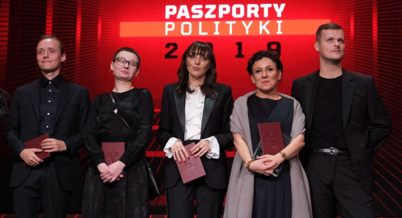 Bartosz Bielenia i Jakub Józef Orliński z Paszportami "Polityki" 