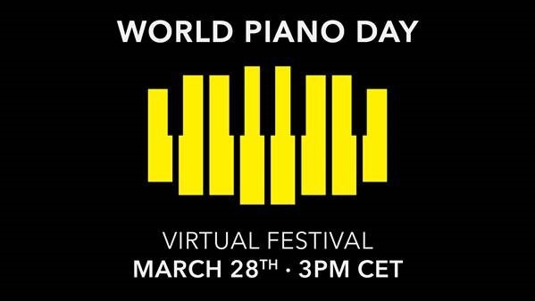 WORLD PIANO DAY - WIRTUALNY FESTIWAL w niedzielę 28 marca