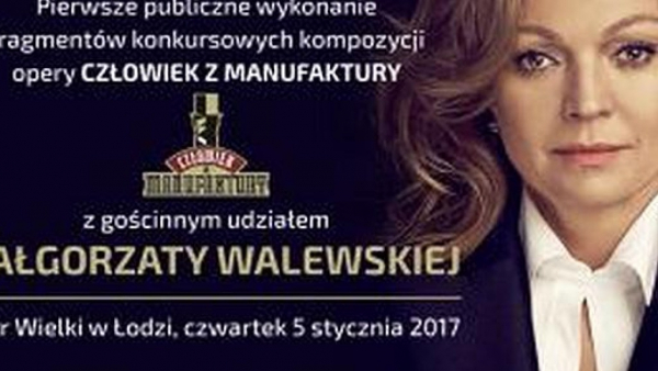 Rafał Janiak finalistą konkursu na operę "Człowiek z Manufaktury"