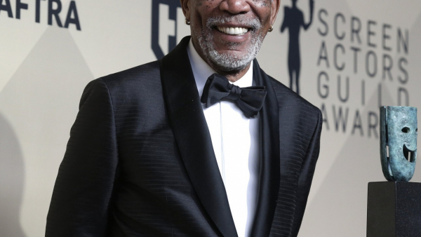Morgan Freeman na festiwalu w Deauville