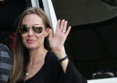 Angelina Jolie odwiedziła obozy dla uchodźców