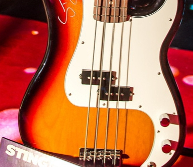 Gitara Stinga wylicytowana za 15 tys. złotych