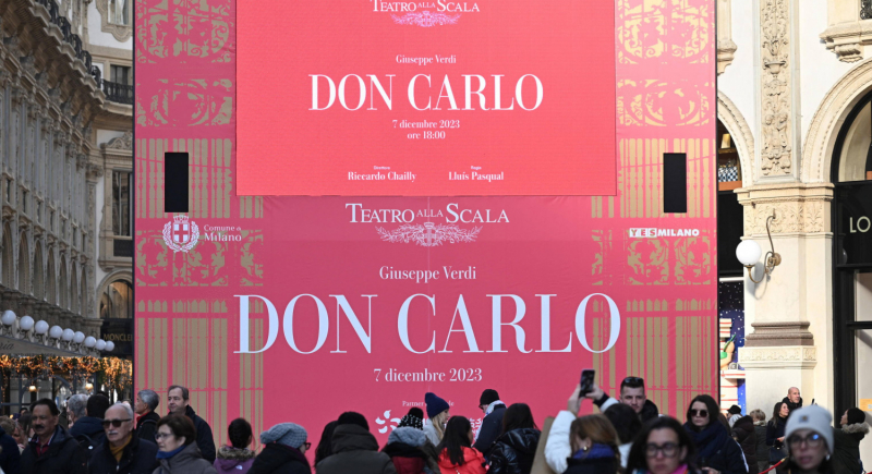 Premiera opery "Don Carlos" Verdiego w mediolańskiej La Scali: entuzjastyczna, 13-minutowa owacja