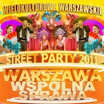 Wielokulturowe Warszawskie Street Party w niedzielę