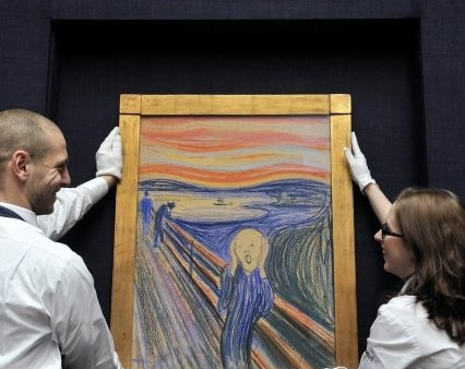 "Krzyk" Muncha wyceniony na aukcji na 80 mln dolarów