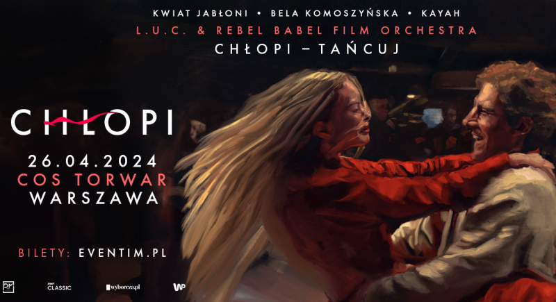 “Chłopi - Tańcuj” - audiowizualne widowisko taneczne.  Premiera 26 kwietnia na warszawskim COS Torwar!