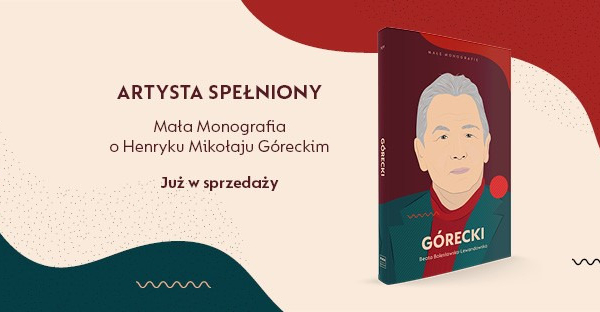 Premiera książki o Henryku Mikołaju Góreckim