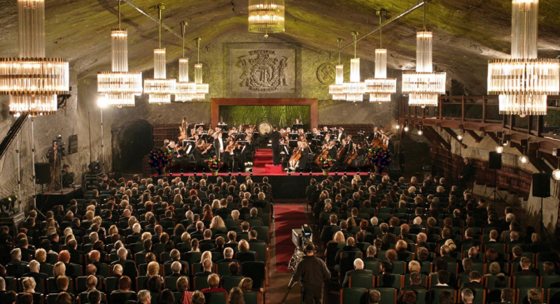 Henryk Mikołaj Górecki - koncert w Kopalni Soli w Wieliczce