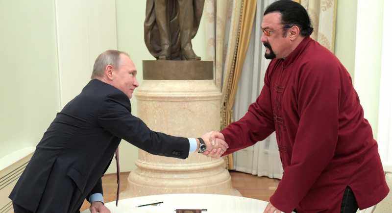 Steven Seagal specjalnym przedstawicielem ds. relacji z USA w dziedzinie kultury